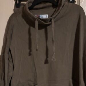 Free People pant set sz medium oversized tunic w- matching ribbed pants